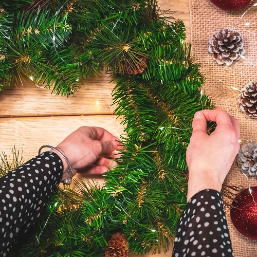 Grinalda de Natal - Faça você mesmo ideias e dicas